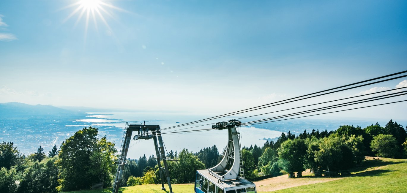 Ankunft Pfänderbahn © visitbregenz/Christiane Setz