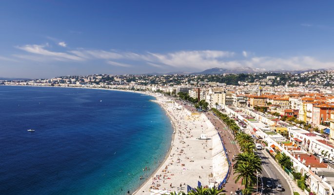 Bucht von Nizza - Promenade des Anglais © andrzej2012-fotolia.com