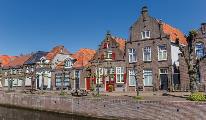 Historische Giebelhäuser in Hasselt © venemama-fotolia.com