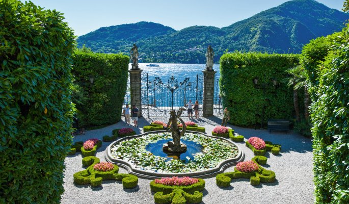 Park der Villa Carlotta am Comer See © giumas - stock.adobe.com