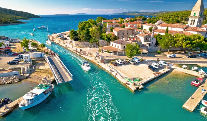 Drehbrücke von Osor auf der Insel Cres © xbrchx - stock.adobe.com