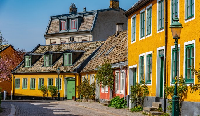 Altstadtgasse in Lund © dudlajzov - stock.adobe.com